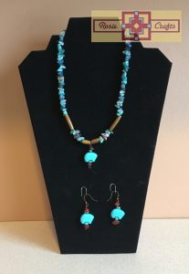 Artisan Tribes Zuni Bear Necklace