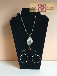 Rosie Crafts Christmas Santa Jewelry Set