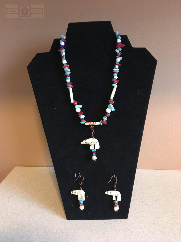 Artisan Tribes Bear Necklace Set