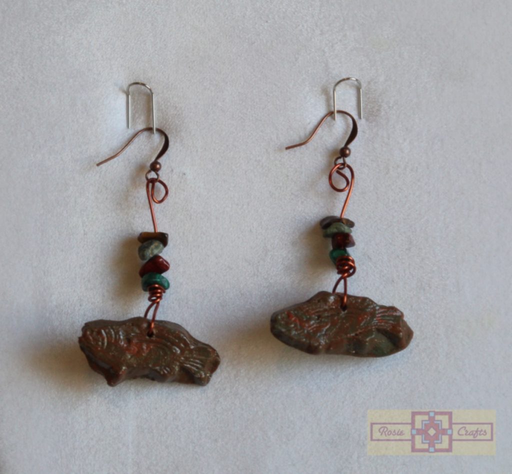 Artisan Tribes Fish Earrings