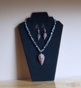 Artisan Tribes Arrowhead Necklace Set
